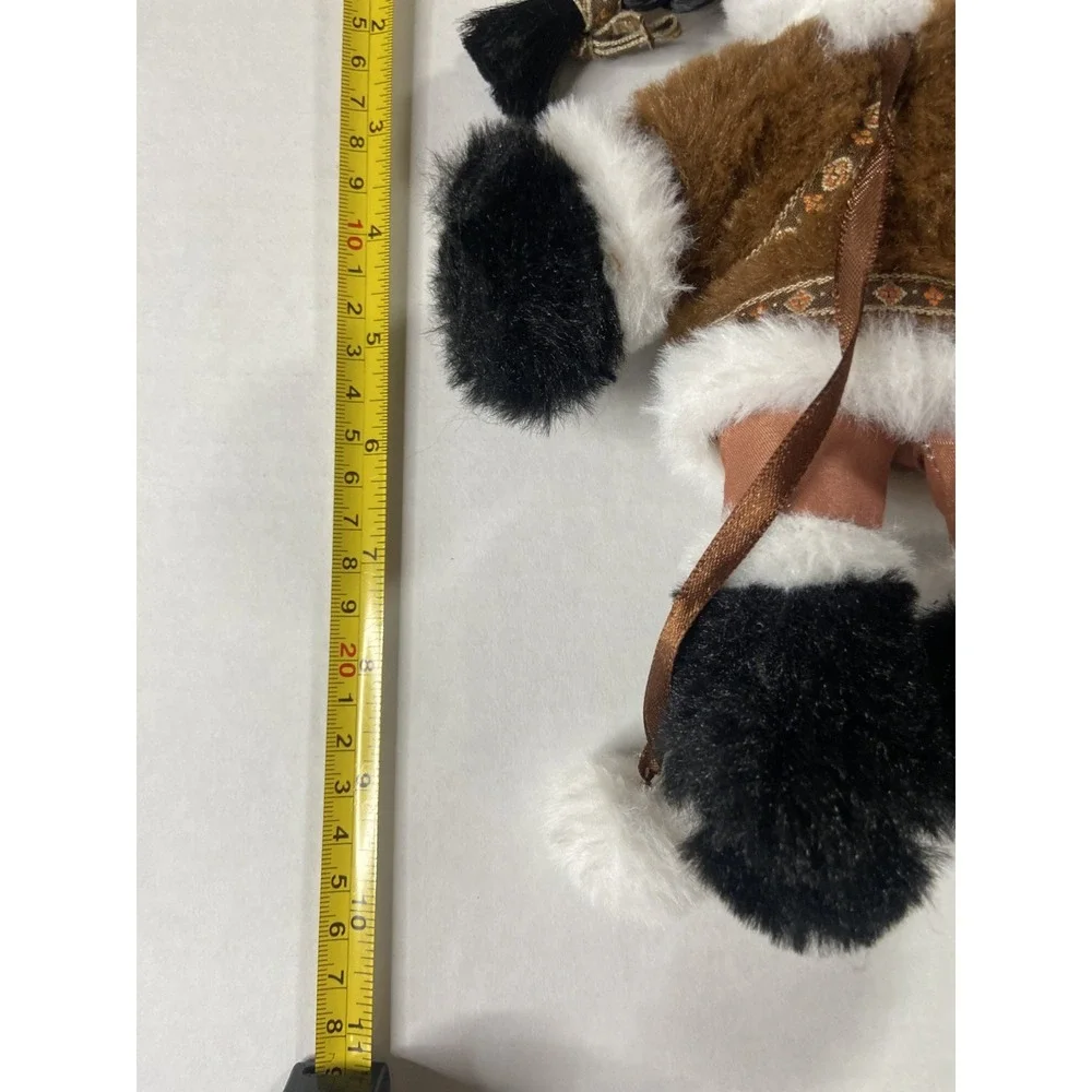 Tongass Trading Company Ketchikan Alaska Souvenir Doll Faux Fur Parka‎ 11 inch